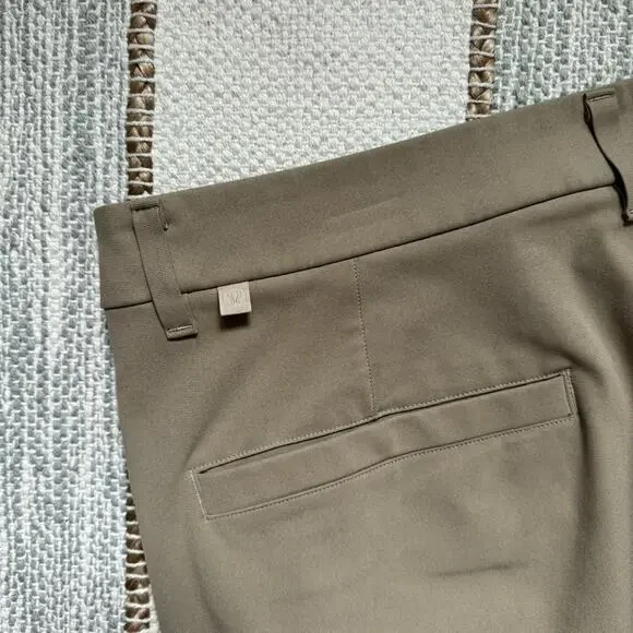 Lululemon Commission Tofino Sand Tan Khaki Chino Slim Leg Pants Men’s Size 32